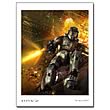Halo At All Costs Paper Giclee Print